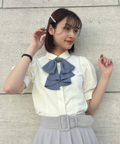 [Pre-order] Shirt with draped tie/an another angelus [53BF01h004-2] [Expected to arrive in early June]