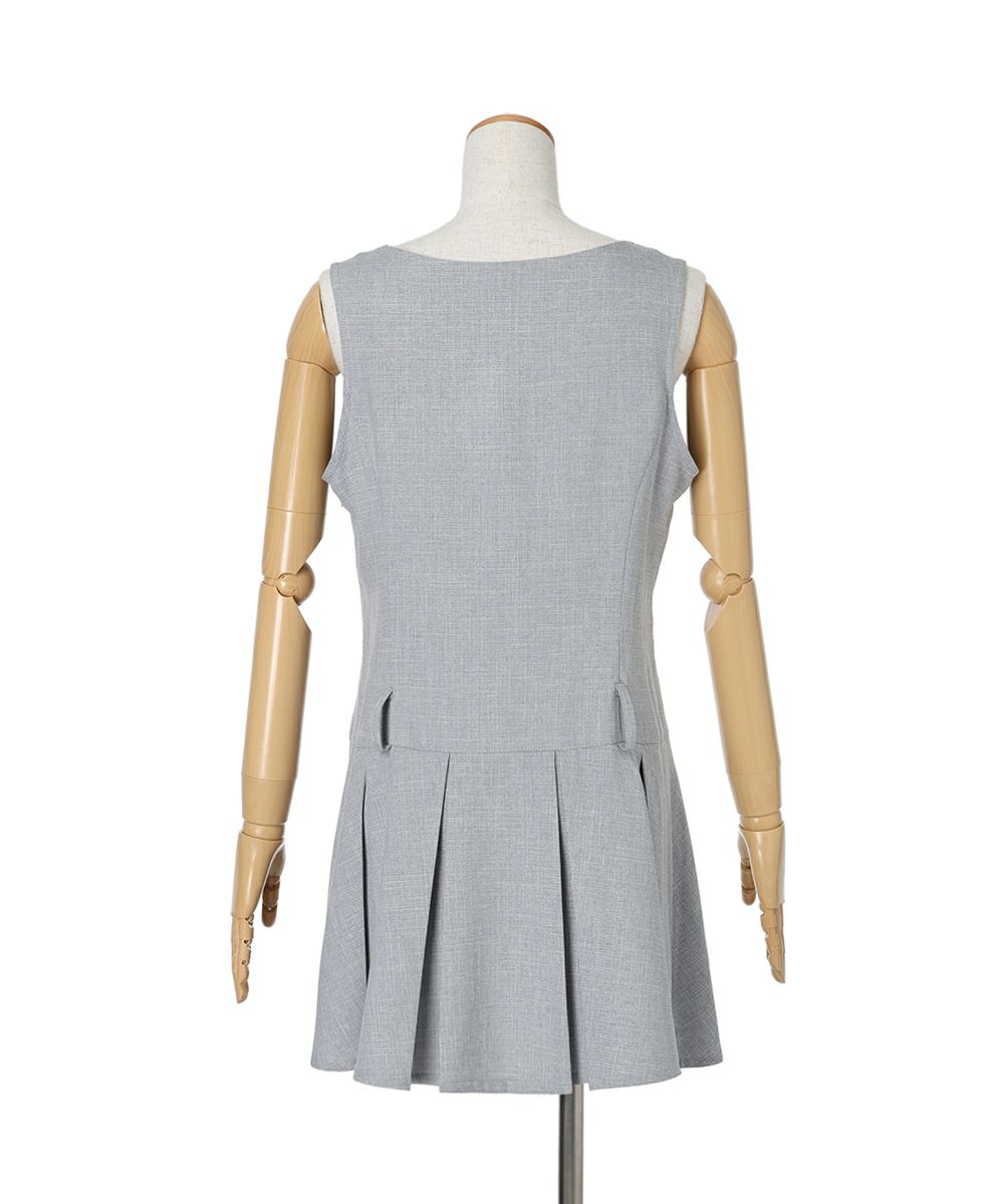 □ベルト付きローウエストジャンパースカート/F i.n.t [53AE04f010