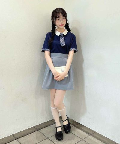 navy×blue / 157cm
