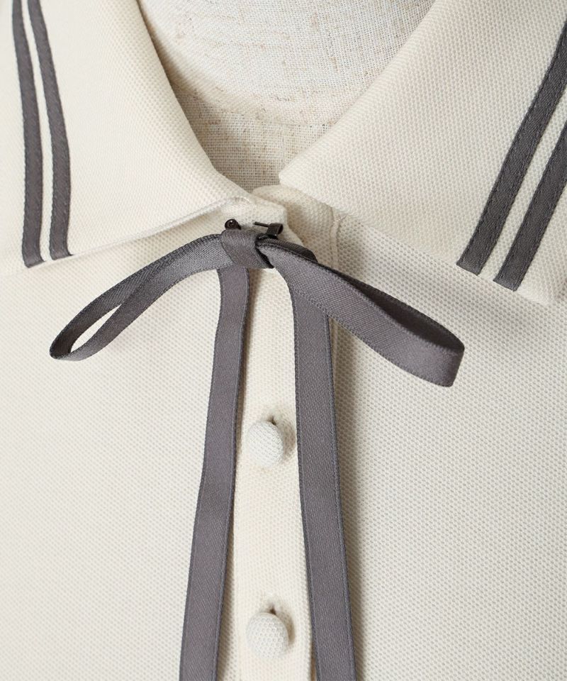 Ribbon/pin part (off white)