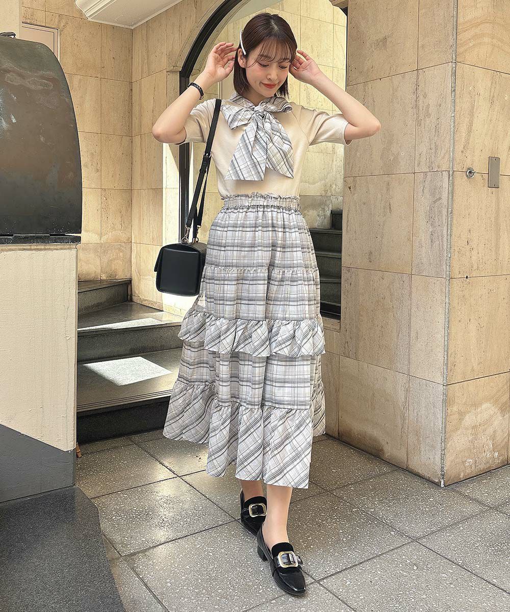 light blue×white / 165cm