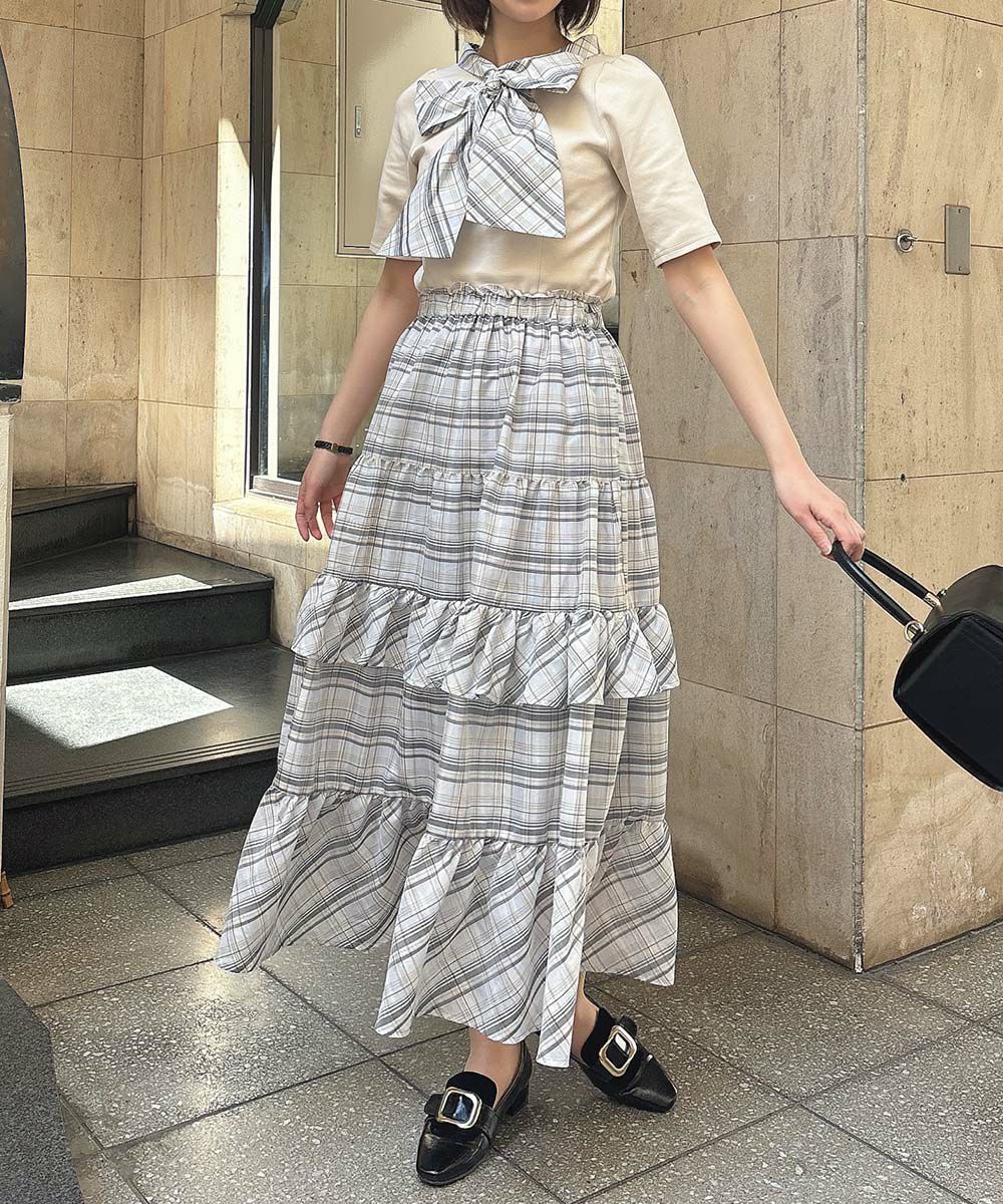 light blue×white / 165cm