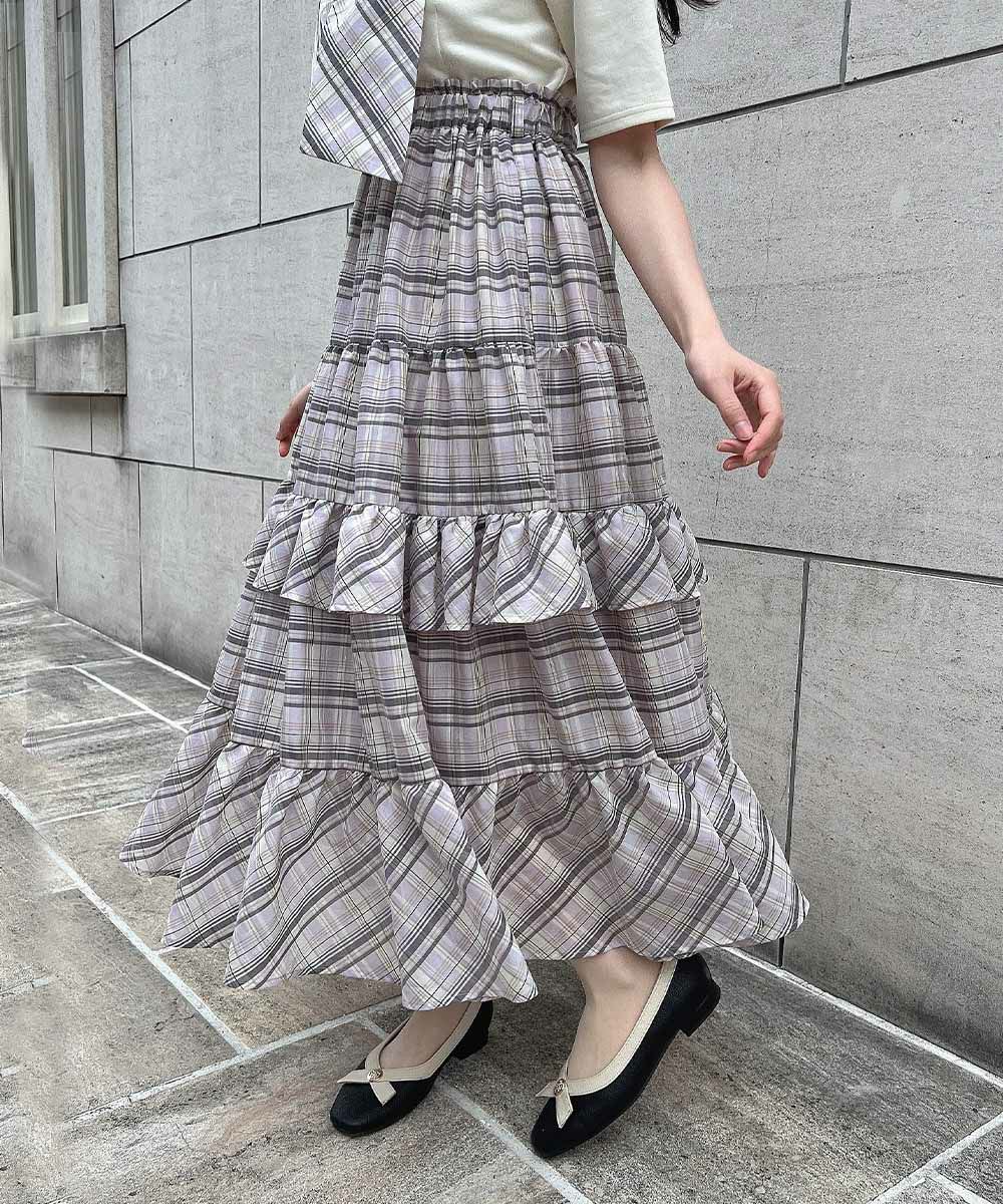 lavender×white / 157cm
