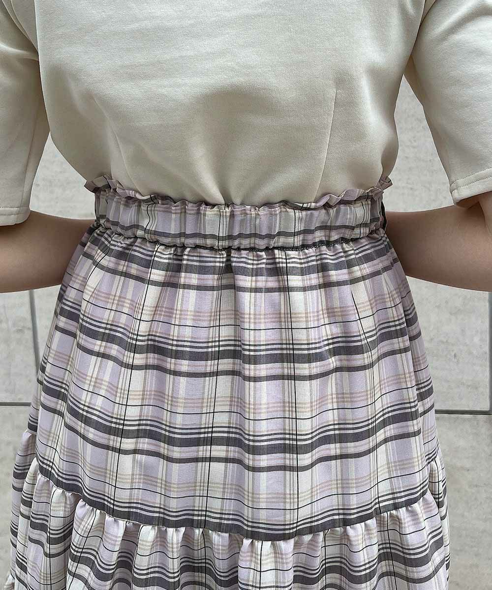 lavender×white / 157cm