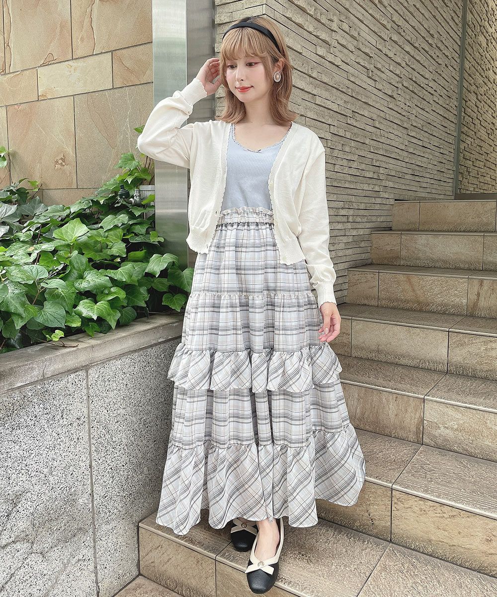 light blue×white / 152cm