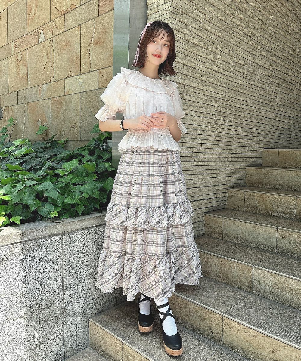 lavender×white / 165cm