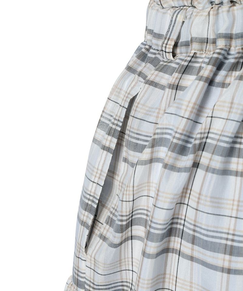 Side pocket (light blue×white)