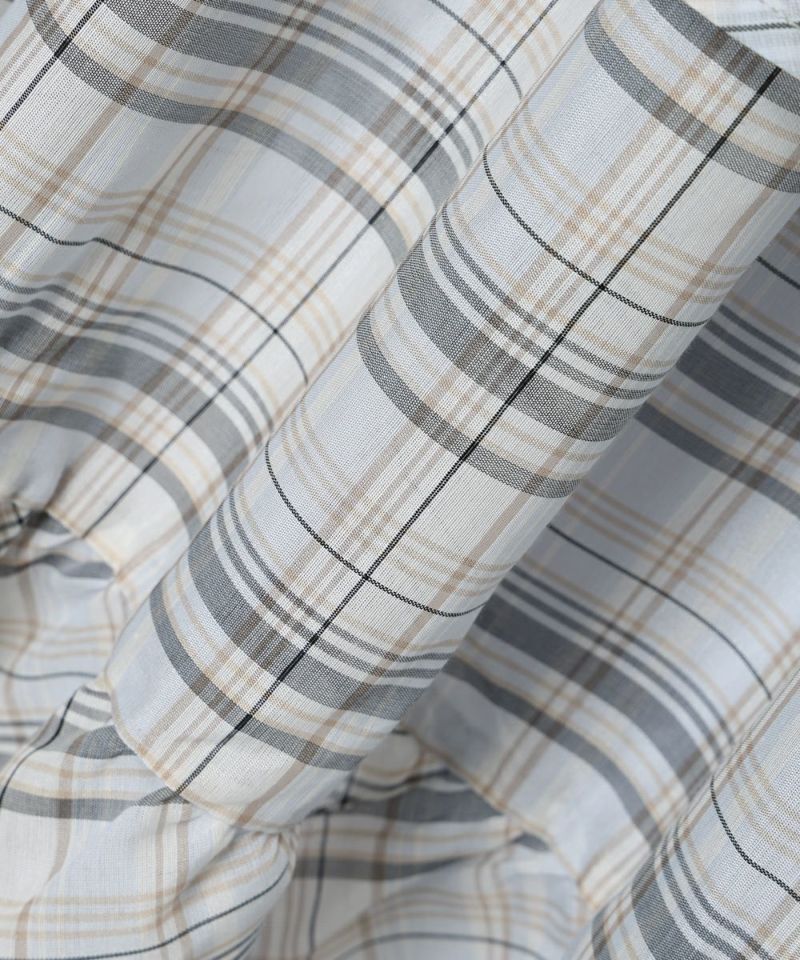 Fabric up (light blue x white)