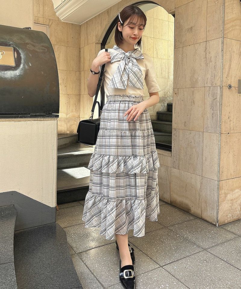 light blue×white / 165cm
