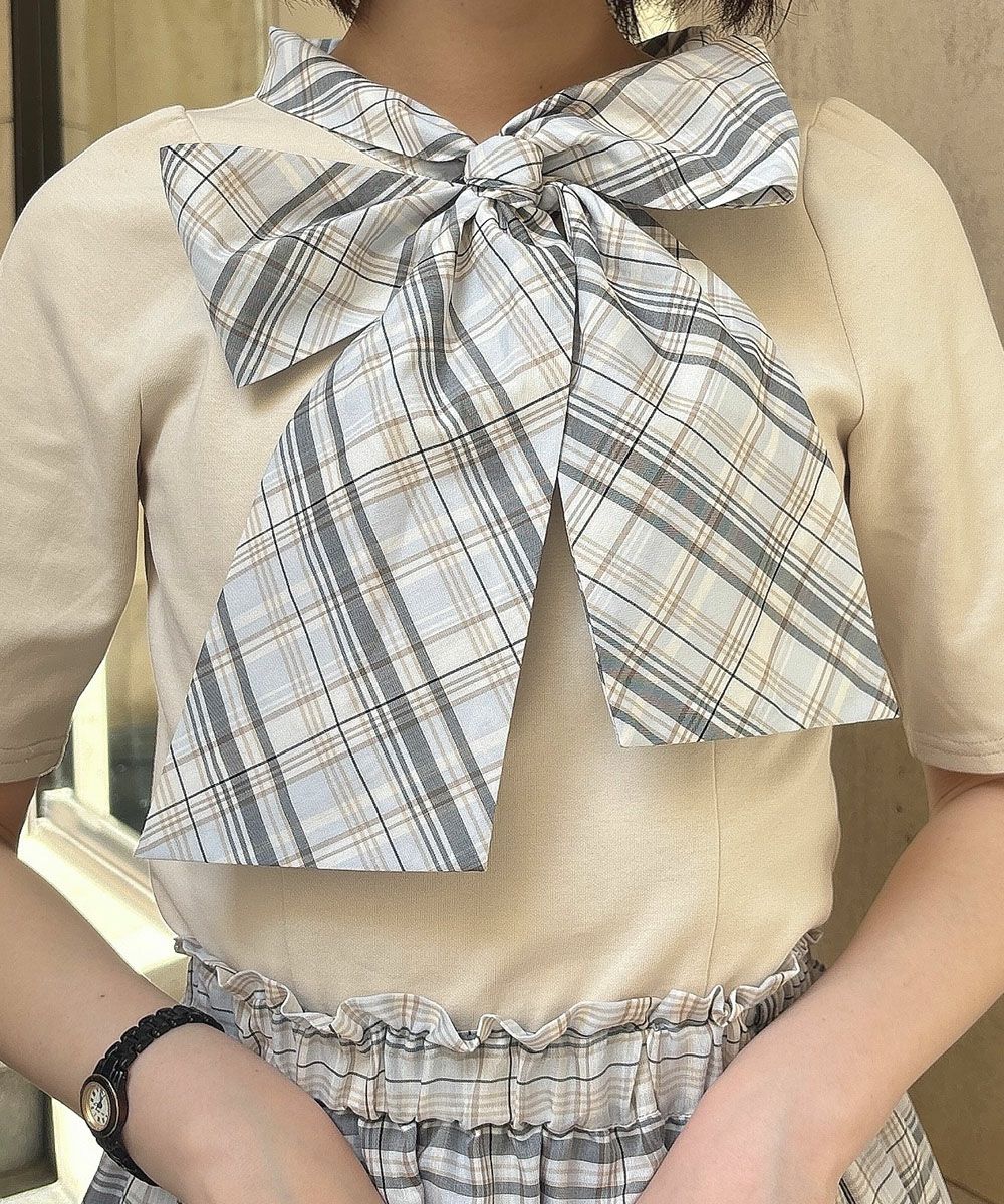 light blue×white / 165cm
