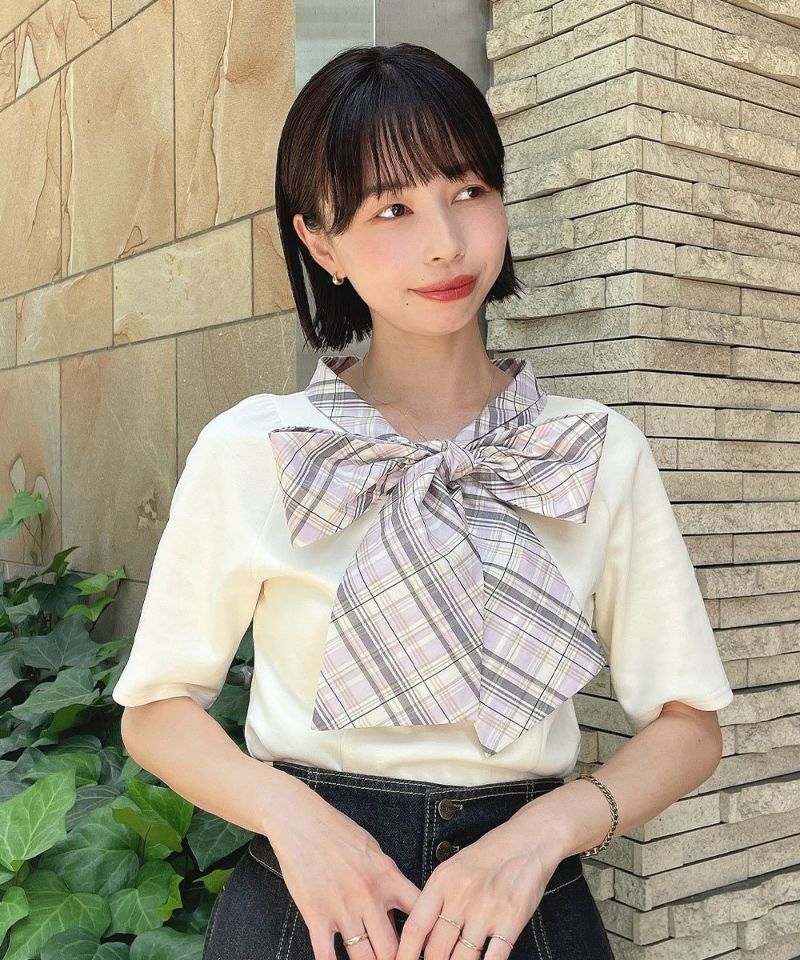 lavender×white / 158cm