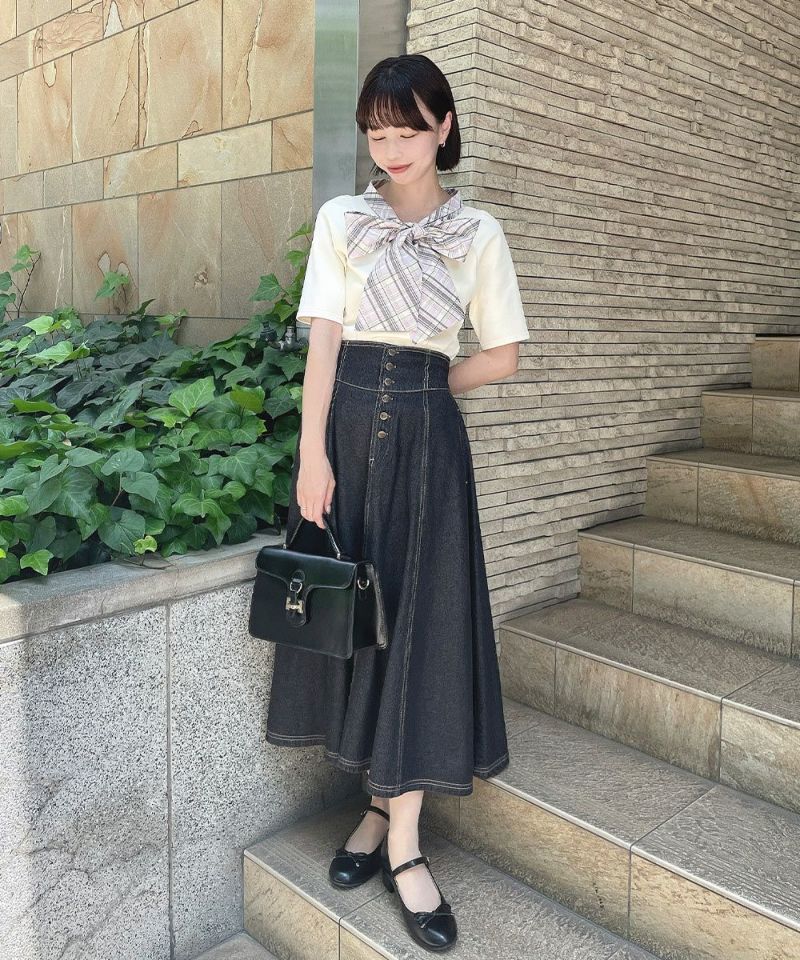 lavender×white / 158cm
