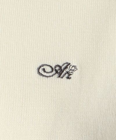 Logo embroidery (ivory)