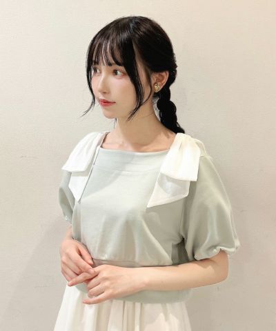 blue gray / 157cm *Blue gray is a color close to mint.