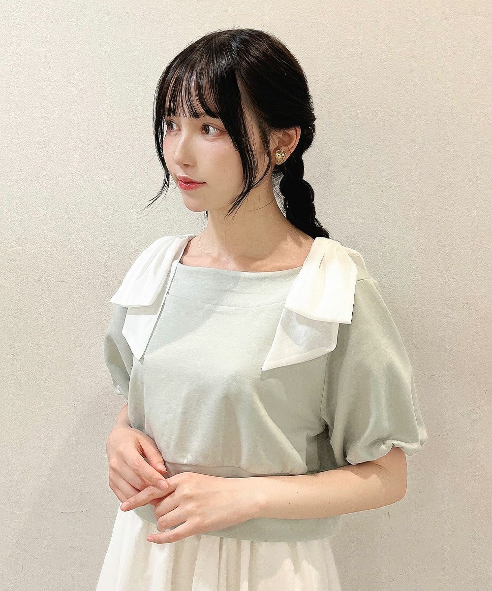 blue gray / 157cm ※blue grayはmintに近いお色味です。
