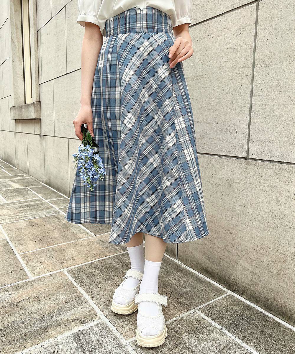 blue×white / 157cm