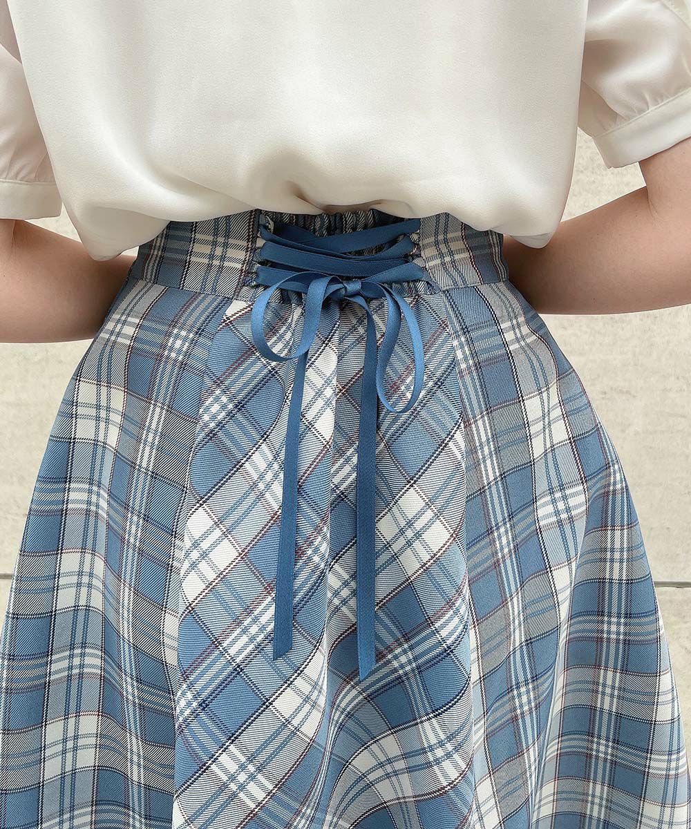 blue×white / 157cm