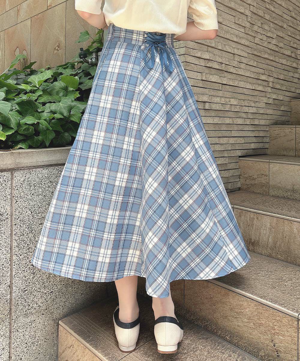 blue×white / 158cm