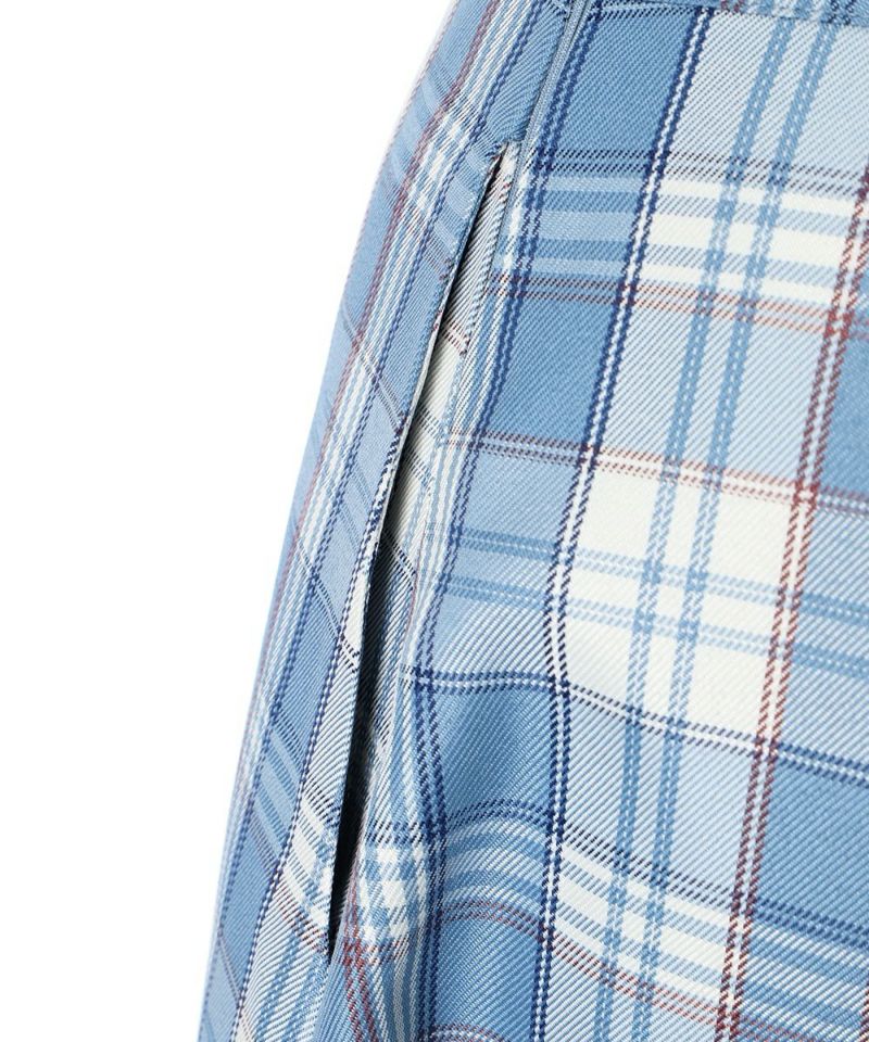 Side pocket (blue×white)