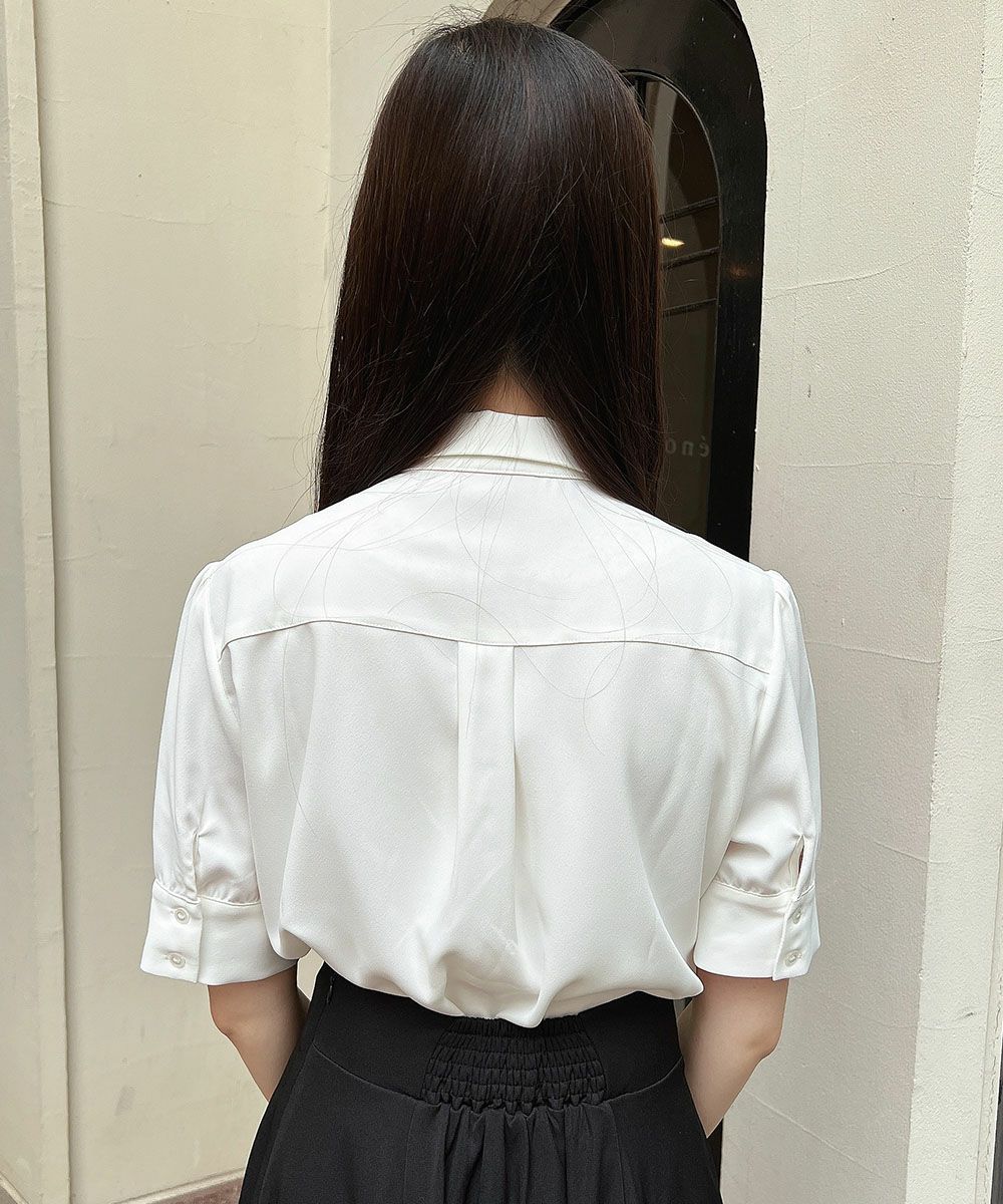 off white×black / 157cm