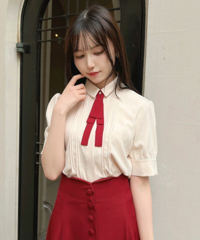 ivory×red / 157cm