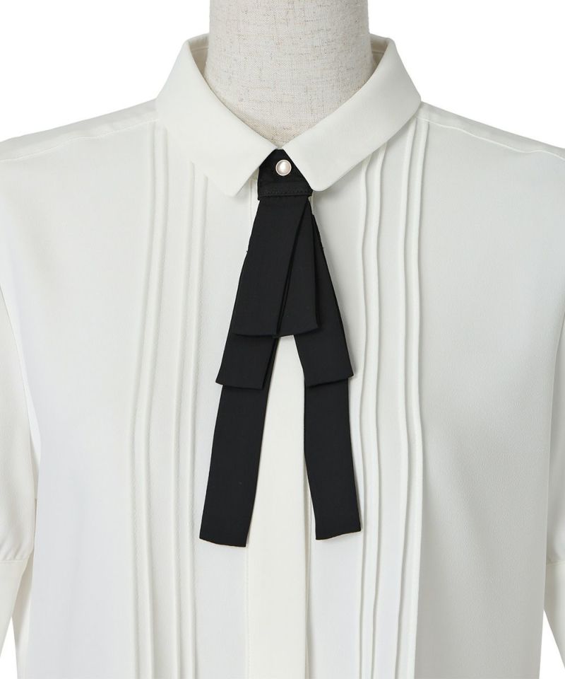 Ribbon (off white×black)