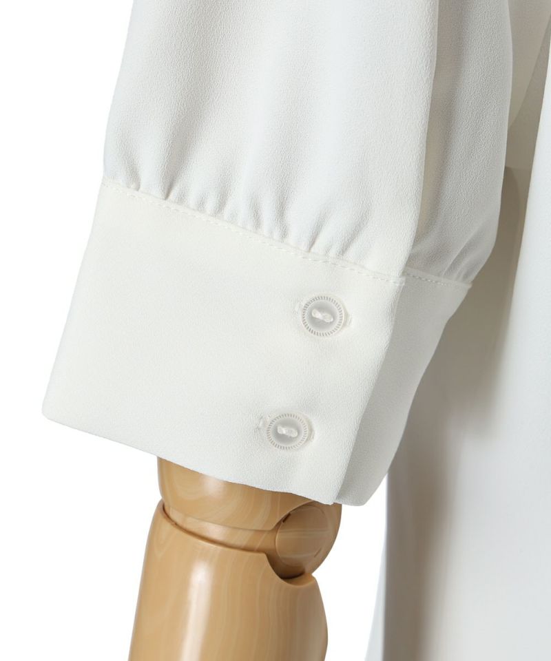 Sleeve buttons (off white×black)