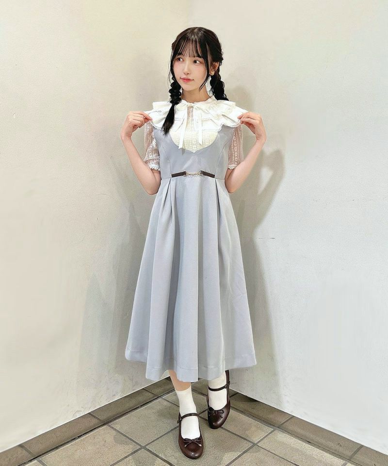 □ダブルタックフリルつけ衿/F i.n.t [54AB18a009] | F i.n.t公式通販