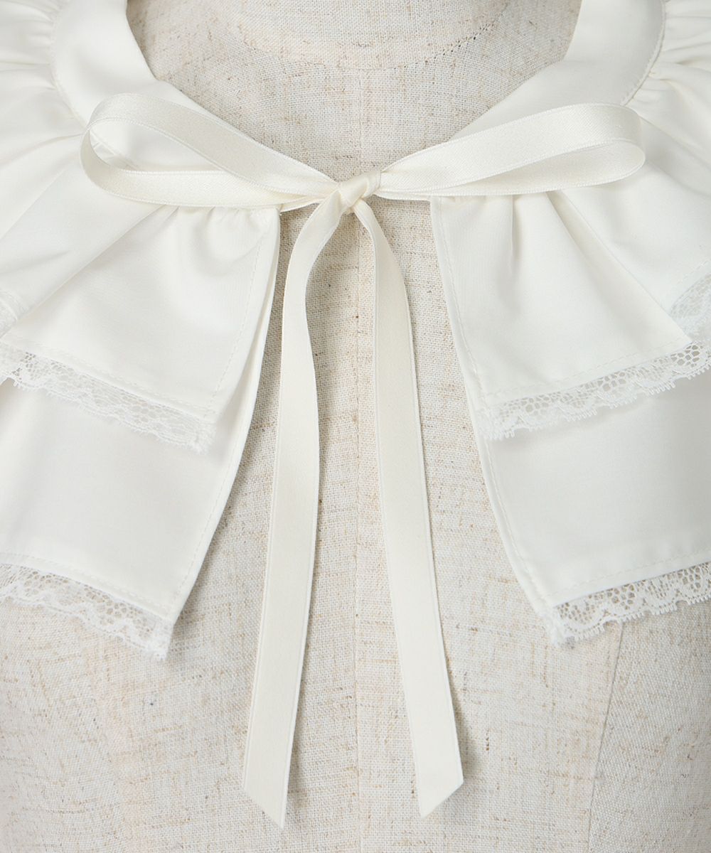 リボン (off white)