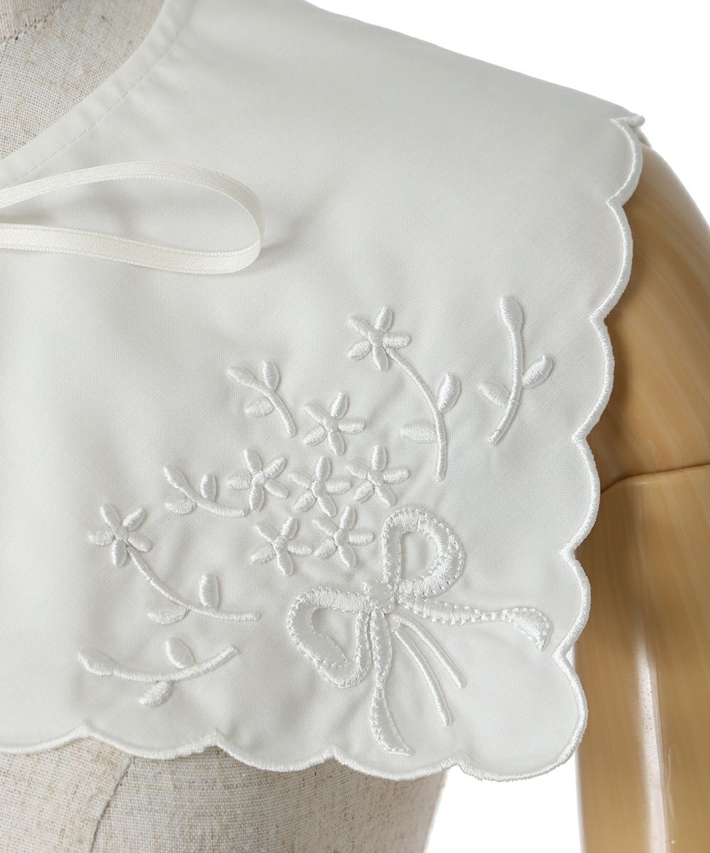 刺繍 (off white)