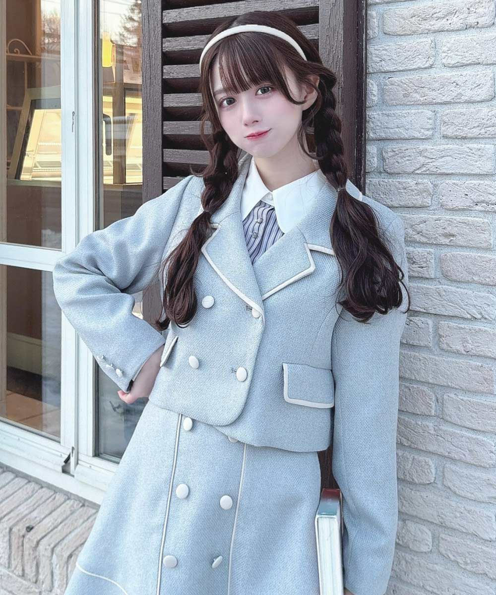light blue / 163cm