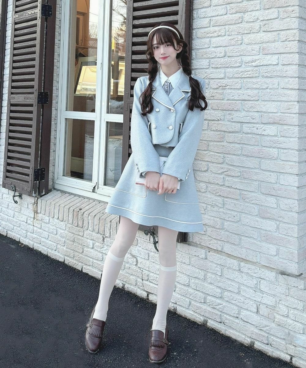 light blue / 163cm