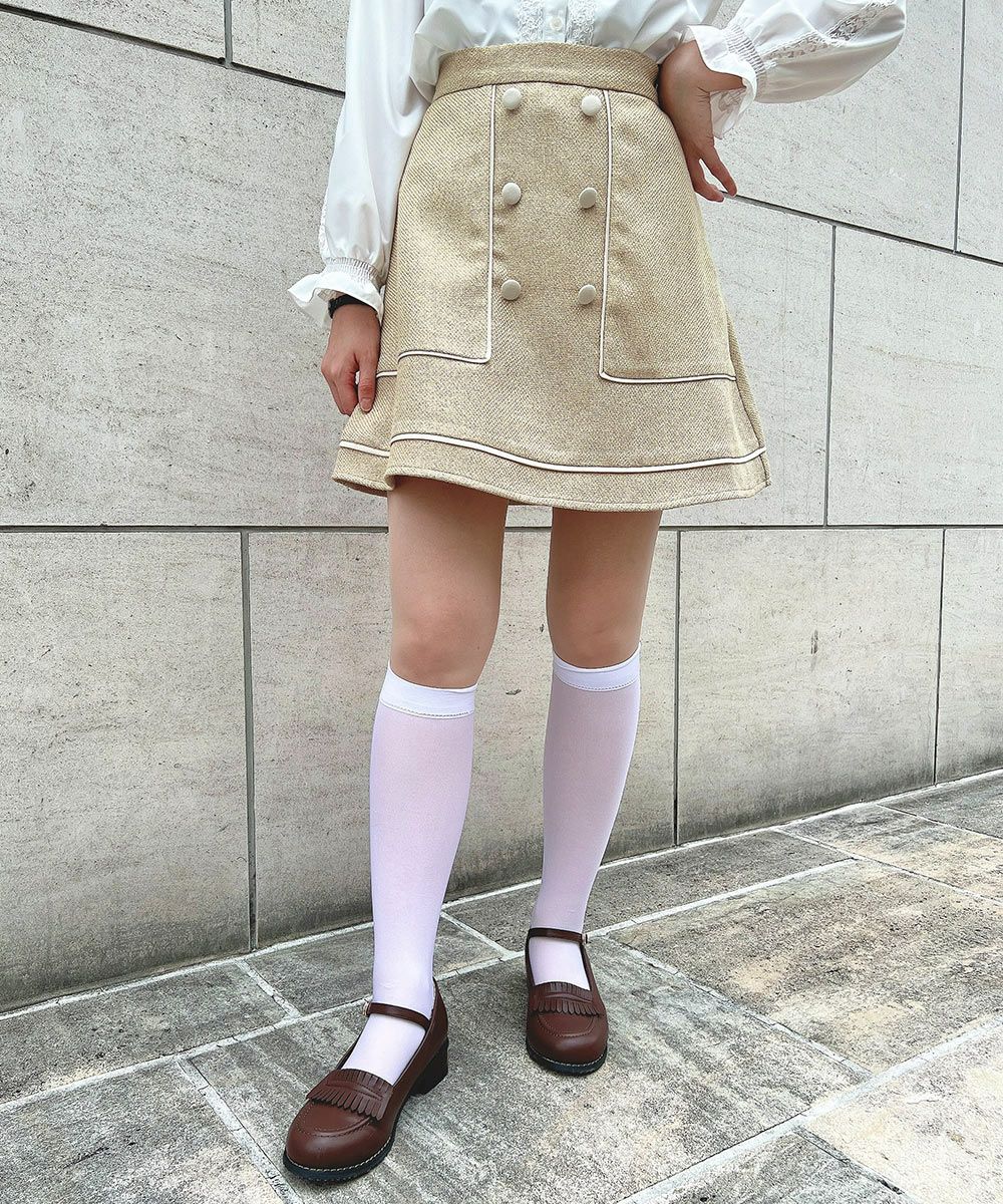 light beige / 165cm