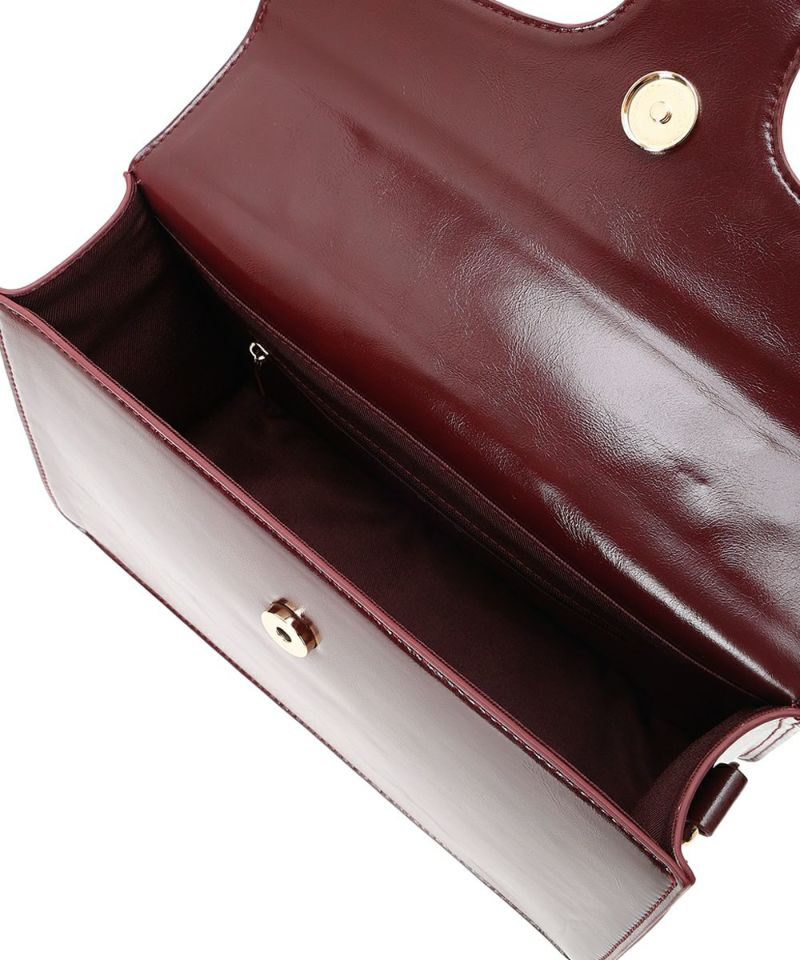 WEB限定】ベルトフラップハンドバッグ/an another angelus [00BC05a012