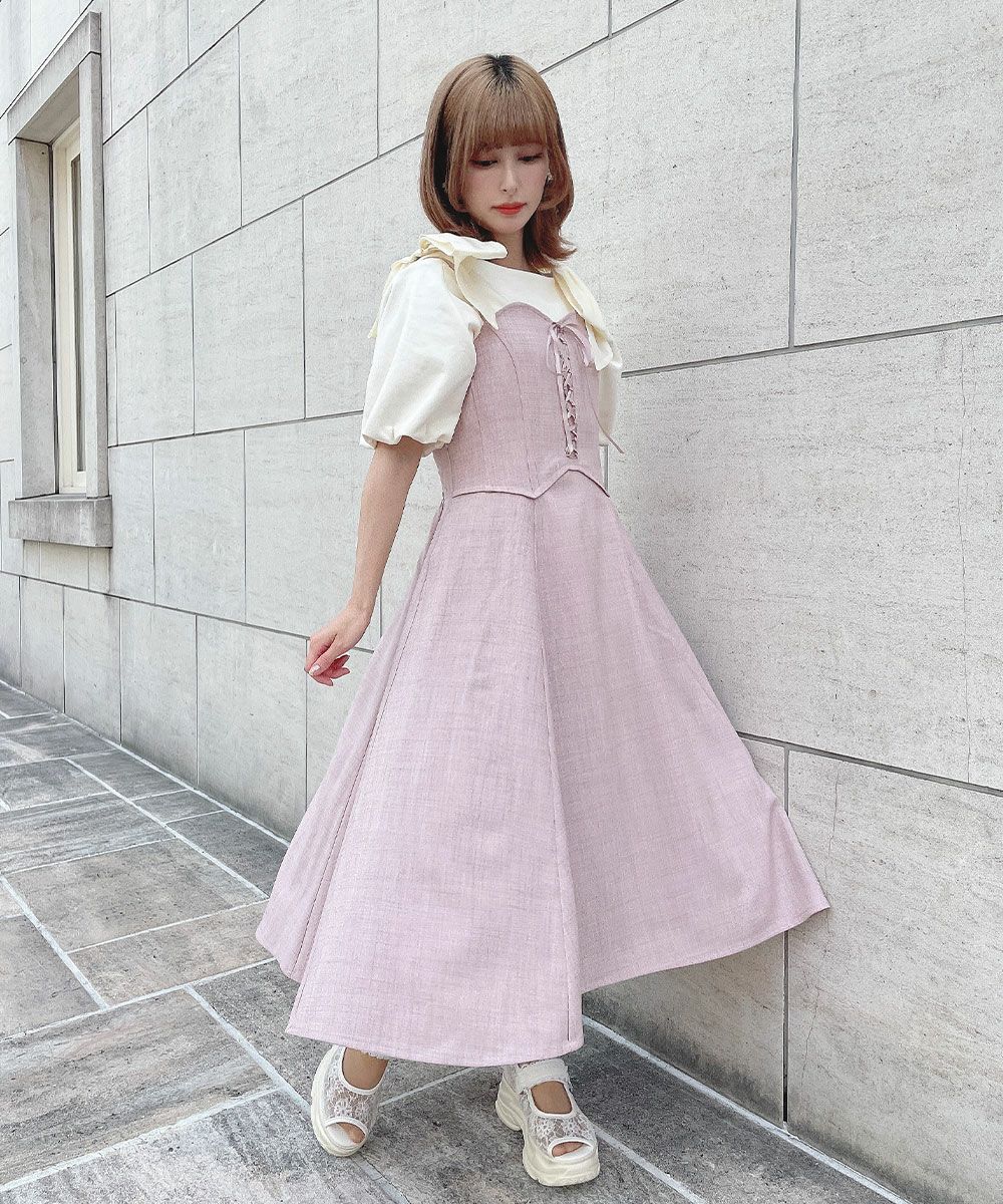 pink beige / 152cm