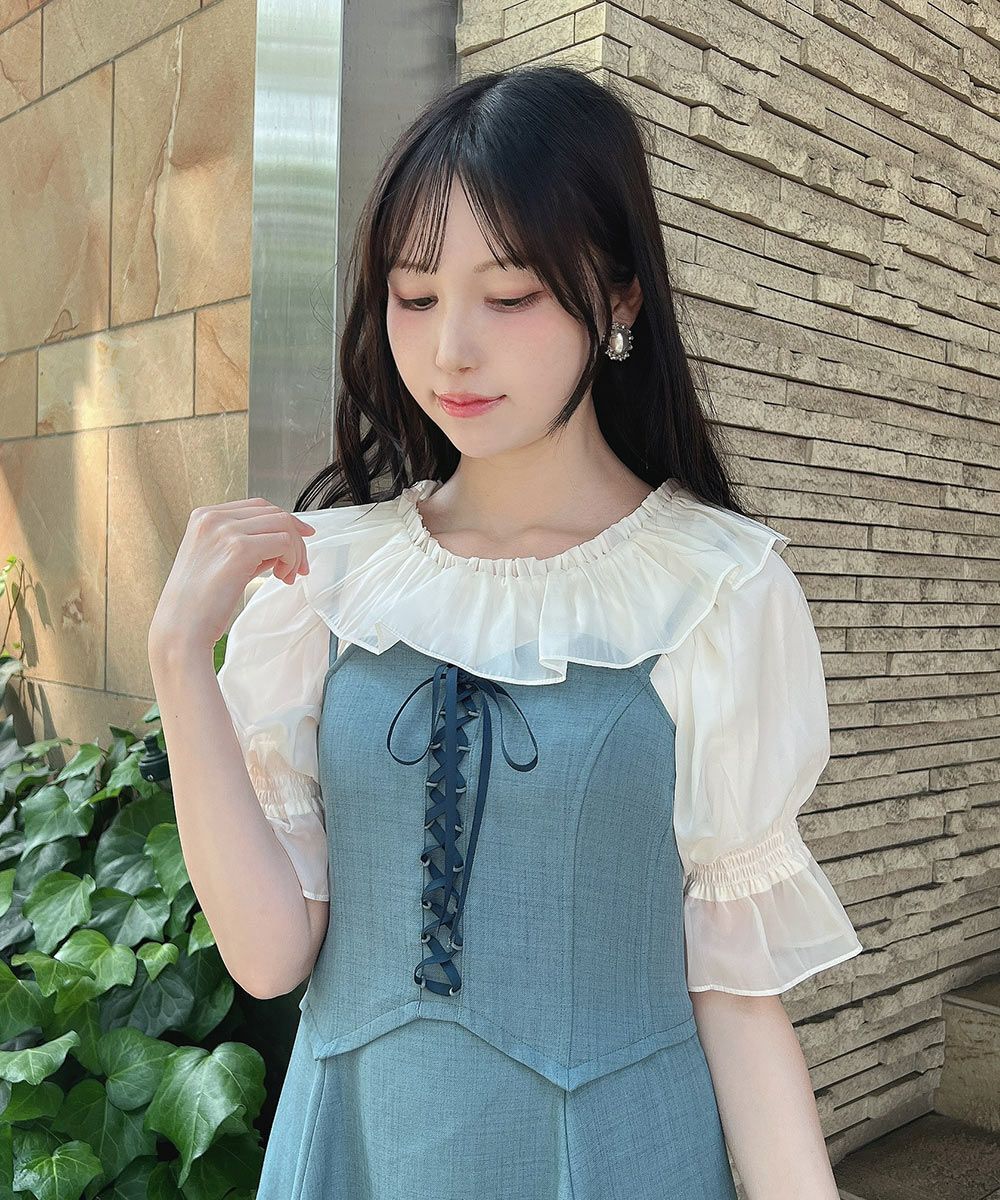blue green / 157cm