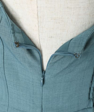 Side fastener (blue green)