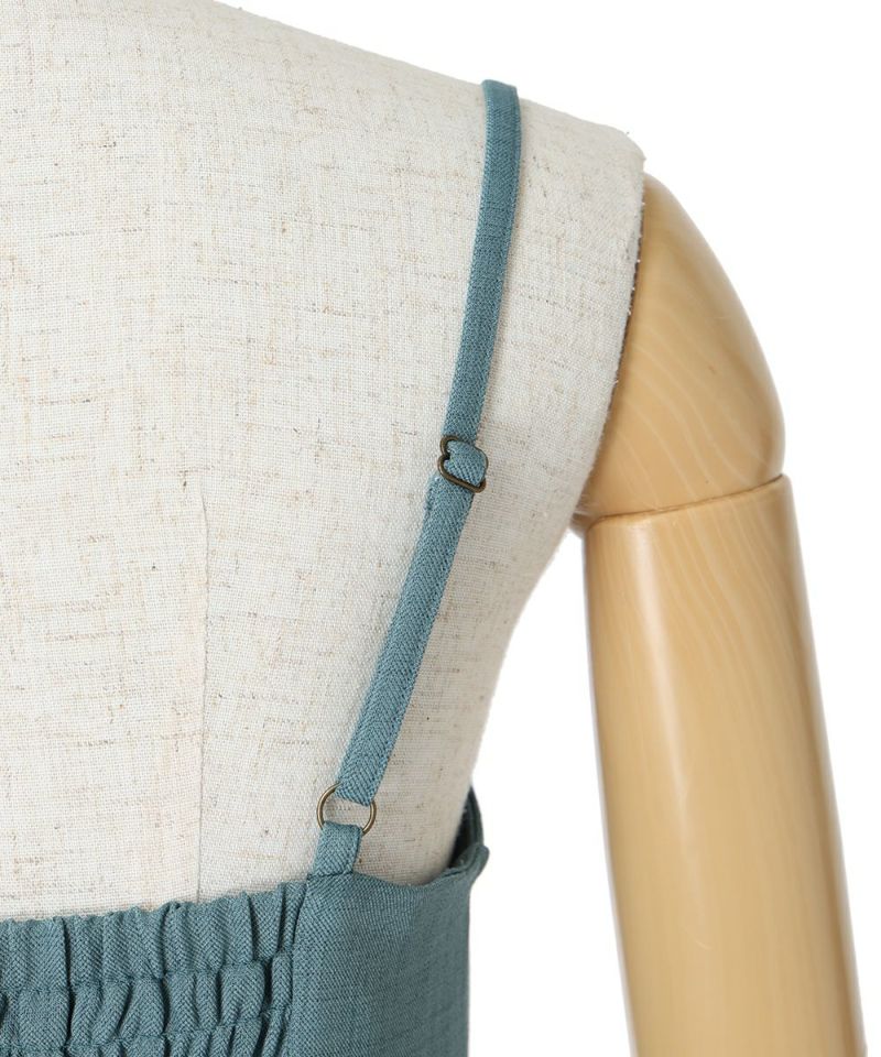 肩ひも調整部分 (blue green)