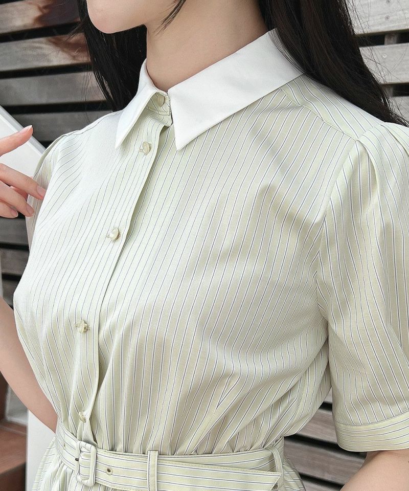 light yellow×white / 157cm