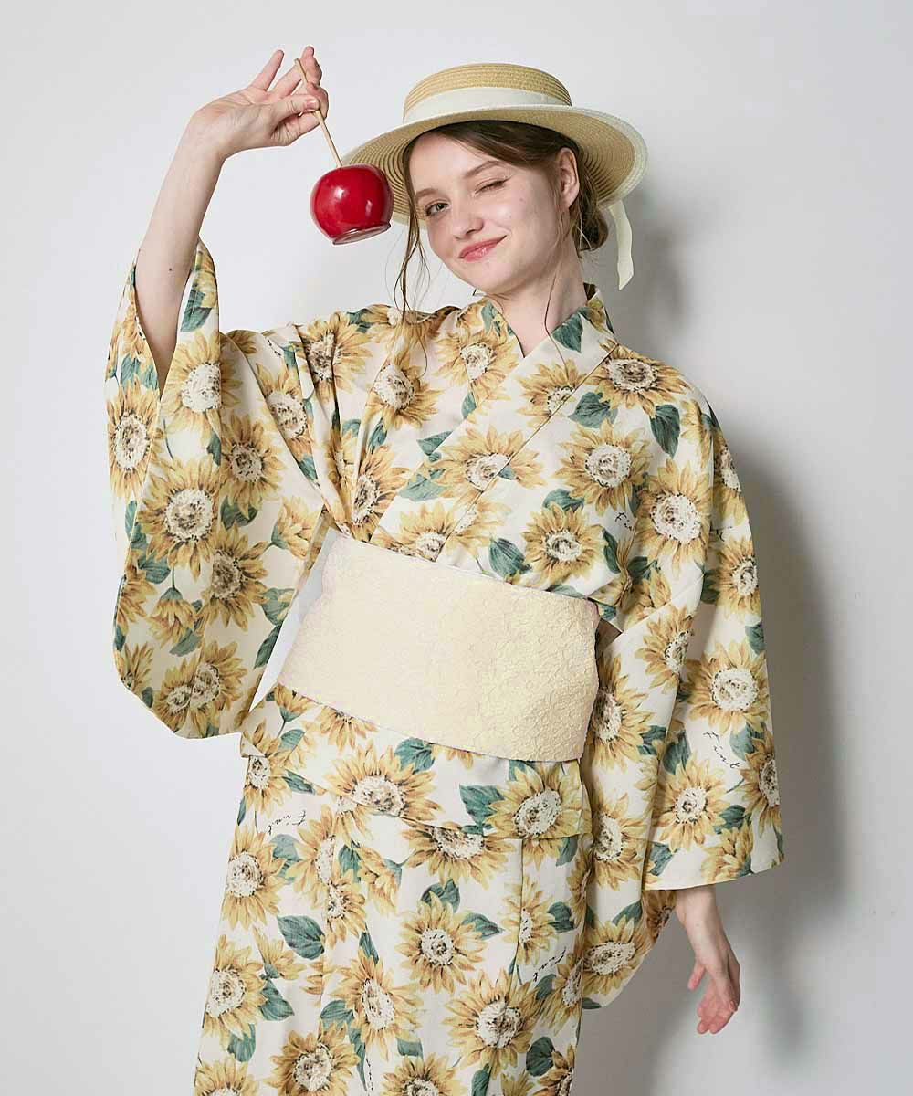 off white×yellow / 170cm