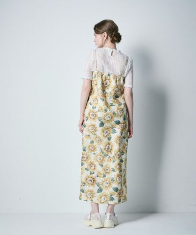 off white×yellow / 170cm / Cami dress only