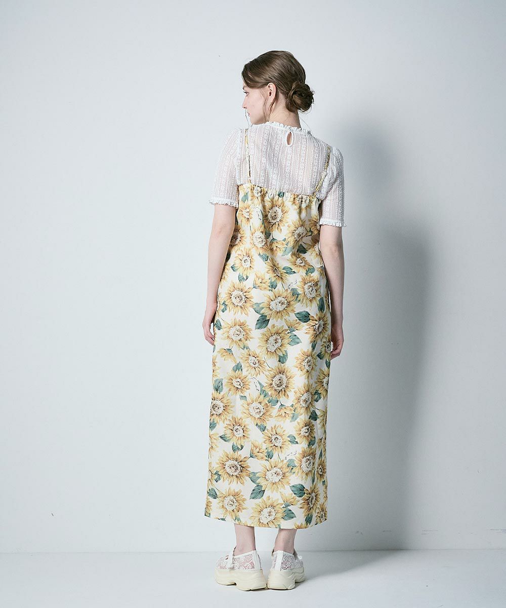 off white×yellow / 170cm / キャミワンピースのみ