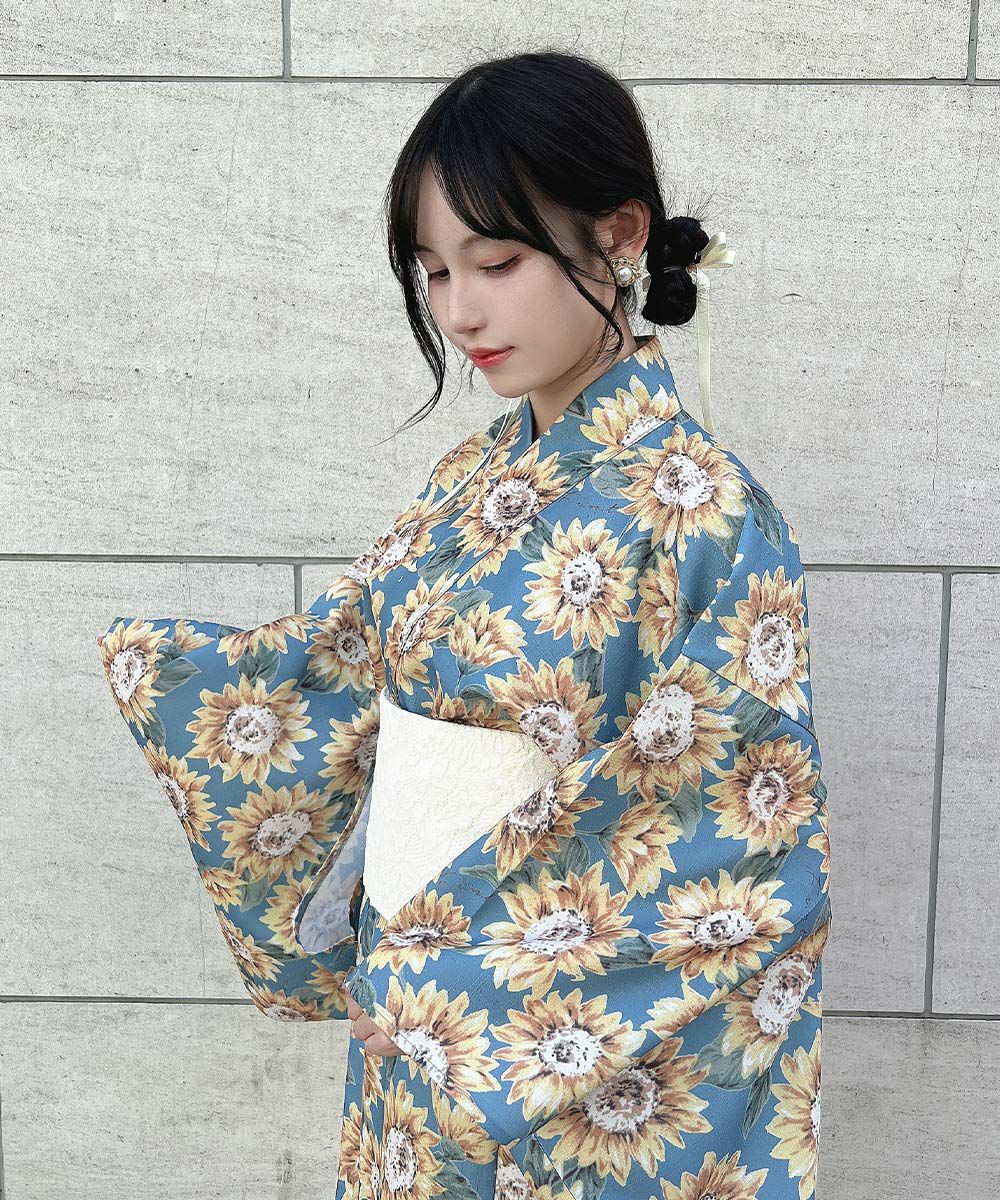 blue×yellow / 157cm