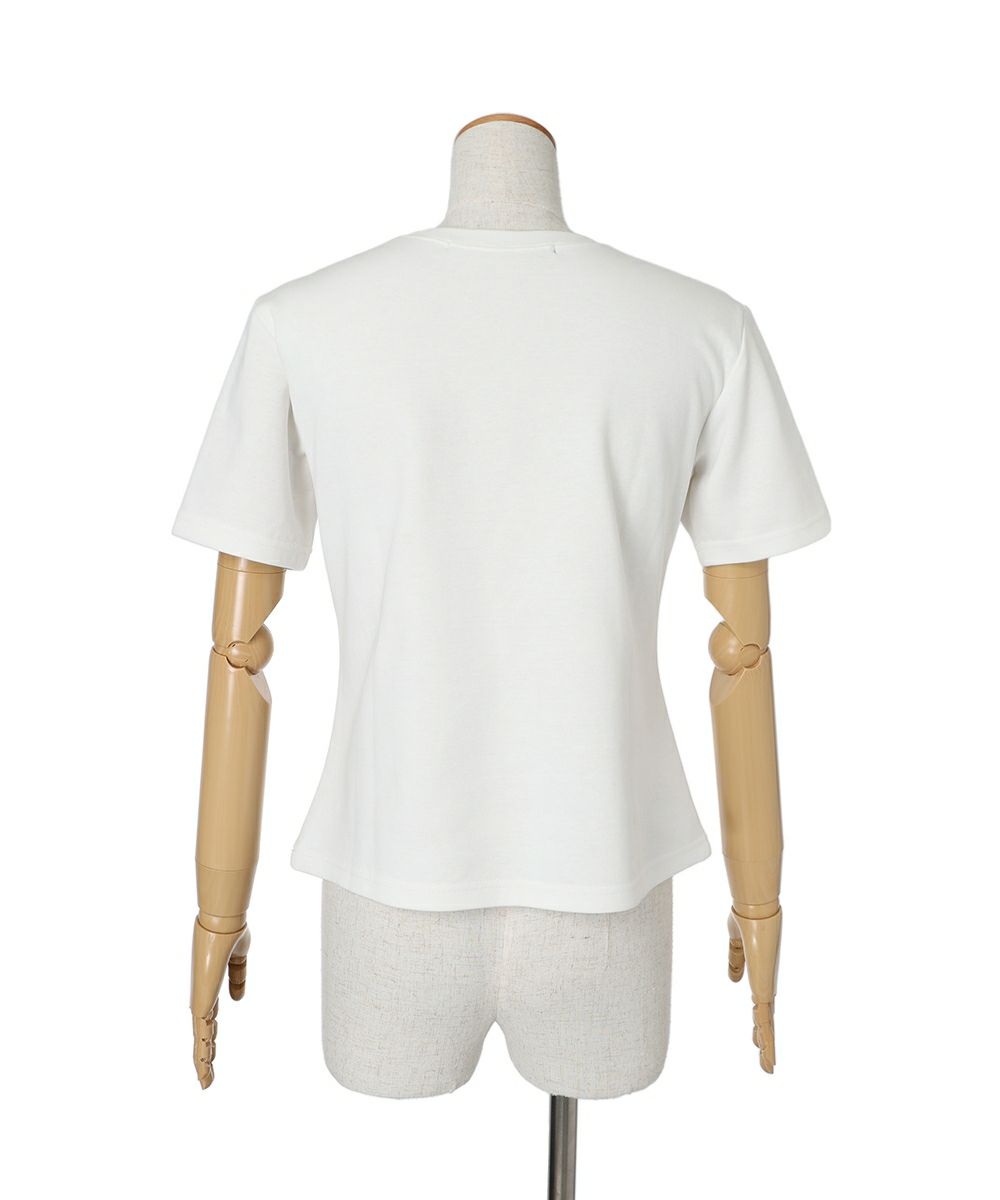 バック (off white×black)