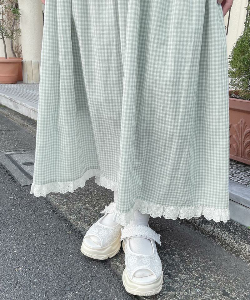 light green×white / 152cm