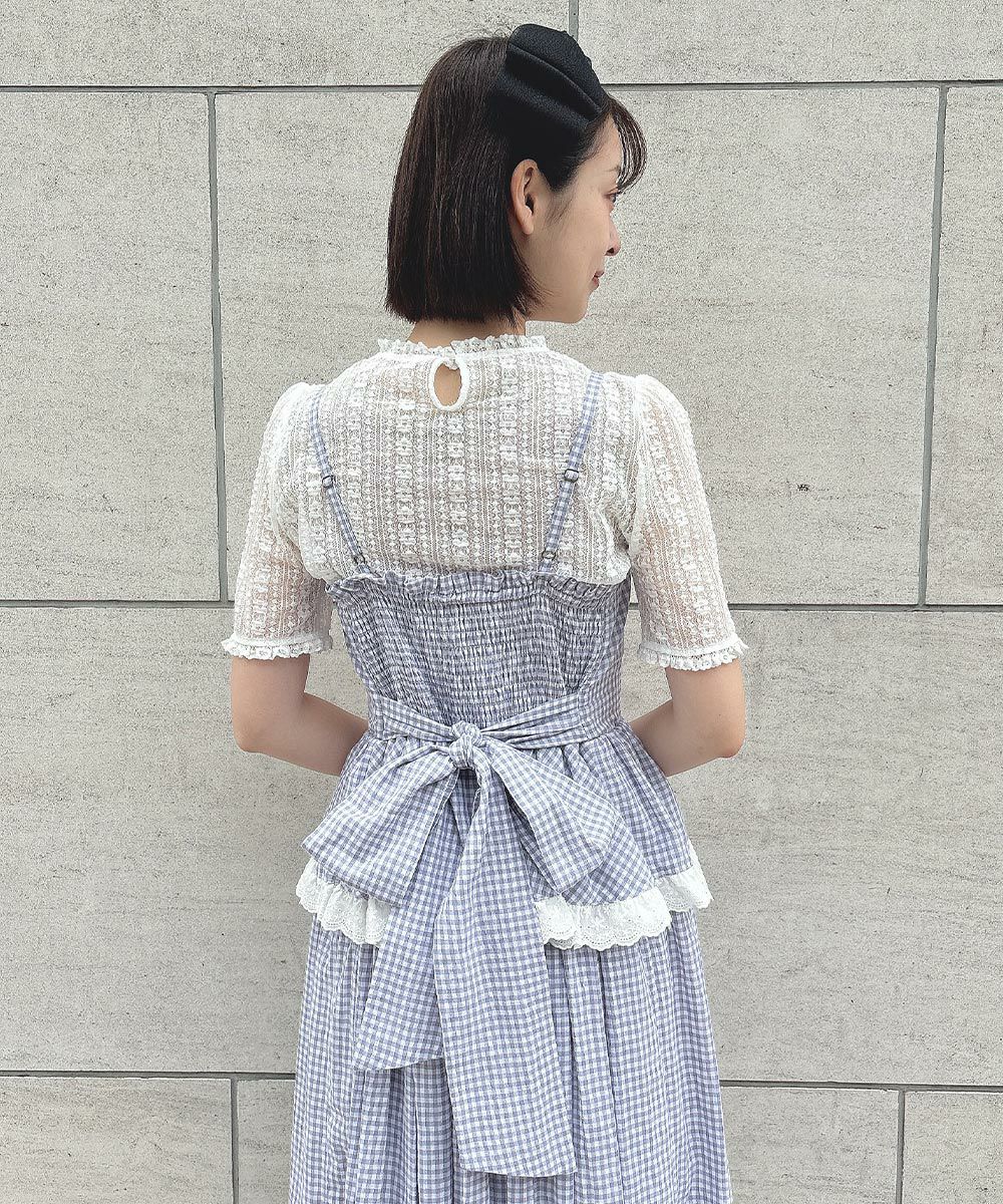 light gray×white / 165cm