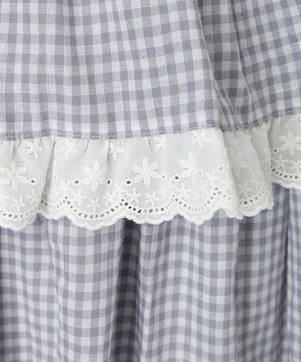 レース (light gray×white)