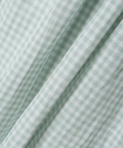 Fabric up (light green x white)