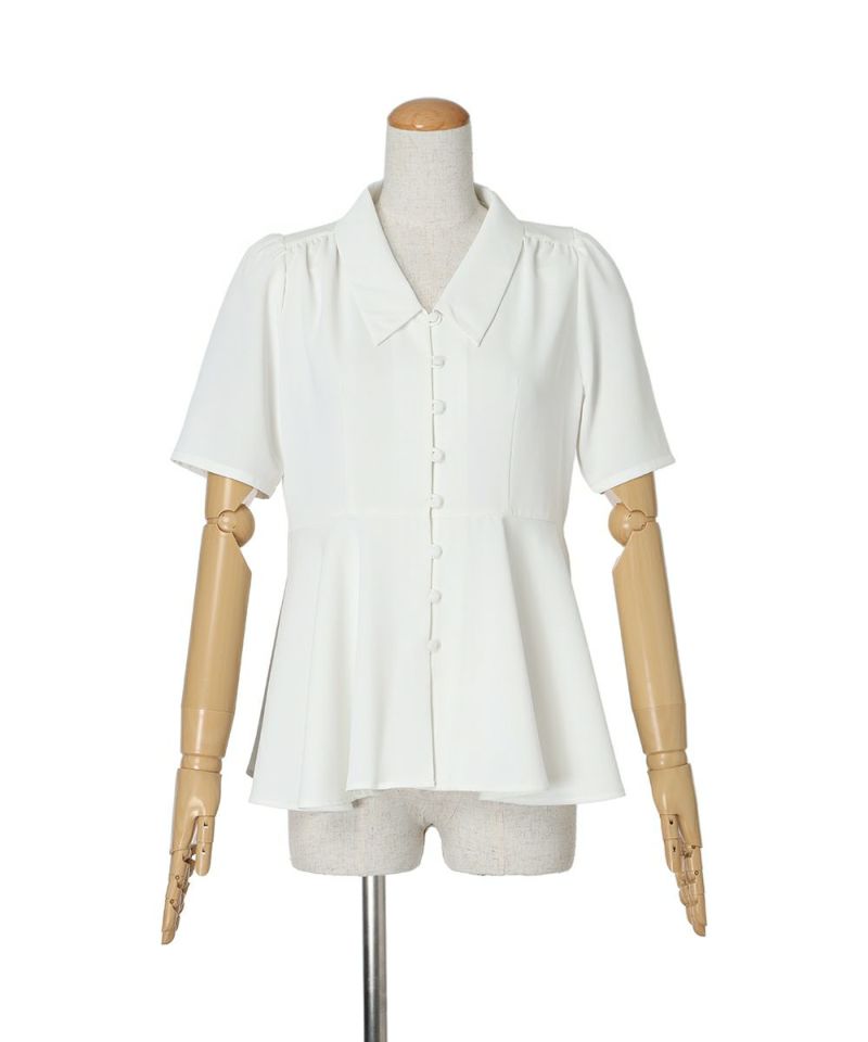 Tie removed (off white)