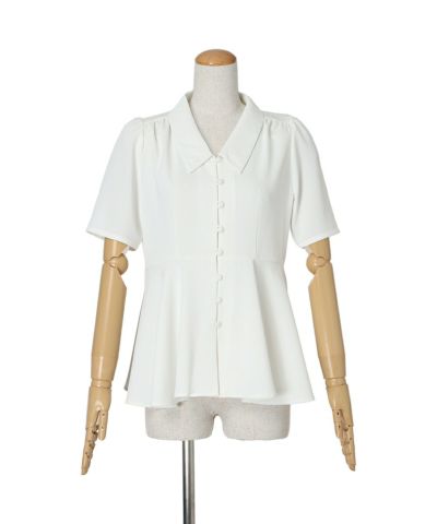 Tie removed (off white)